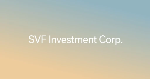 SVF Investment Corp.